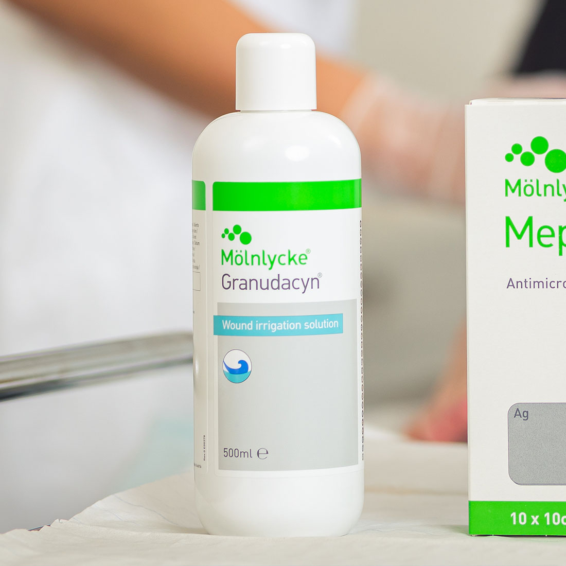 Solução para limpeza do leito da ferida Granudacyn - Imagem 5
